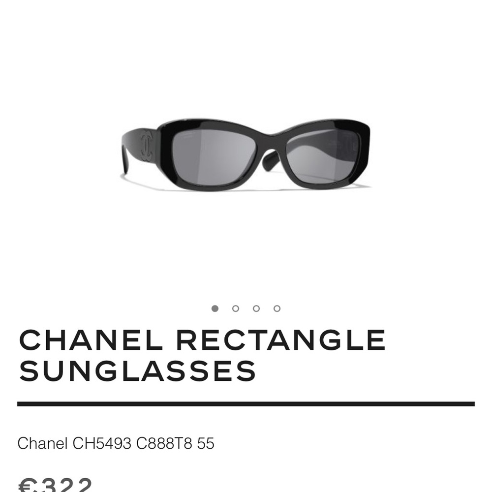 CHANEL RECTANGLE
SUNGLASSES
Chanel CH5493 C888T8 55